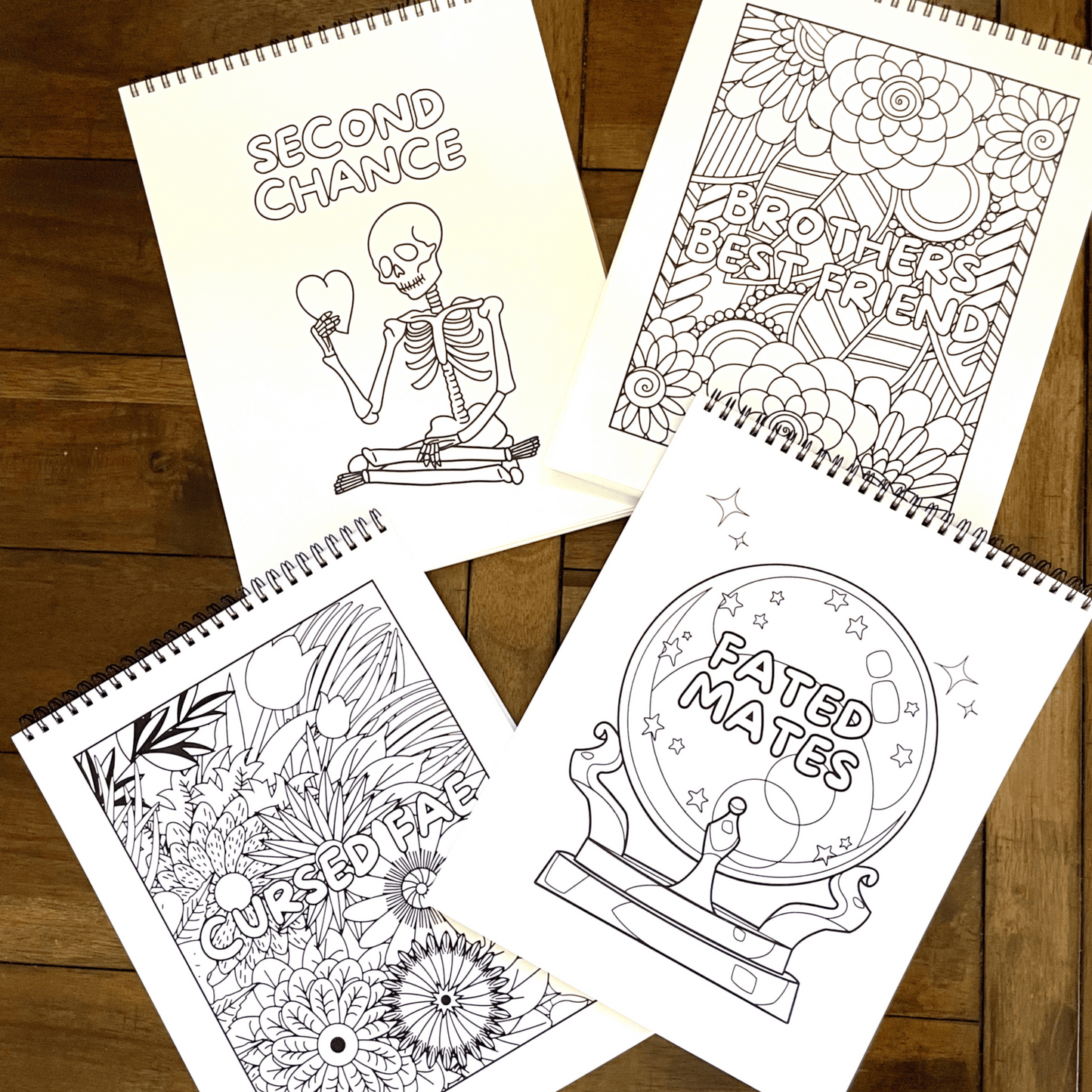The Spicy Book Trope Lover Coloring Book l Adult Coloring Books l Dark Romance Reader Gifts