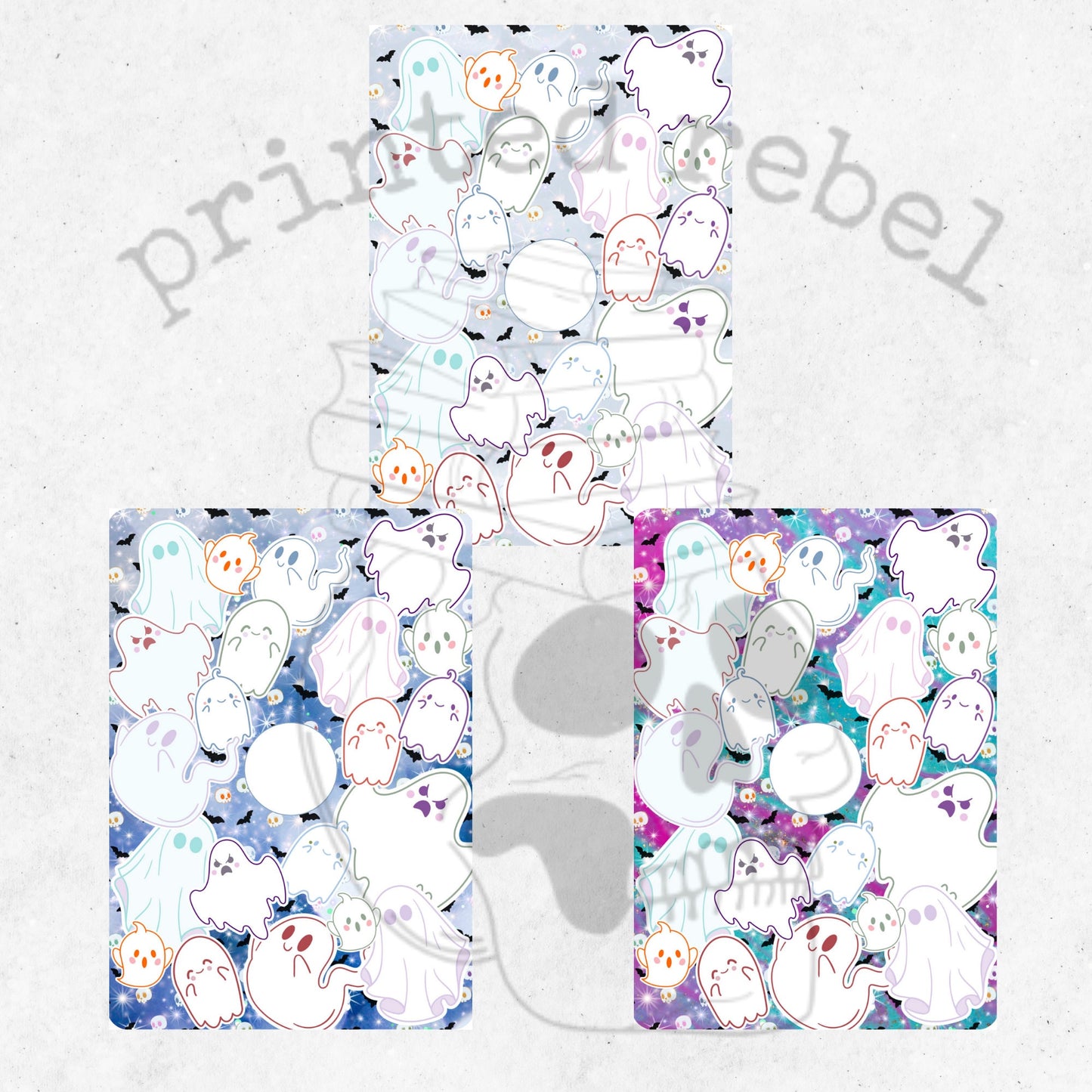 Happy Ghost Kindle Case Insert l Digital Download