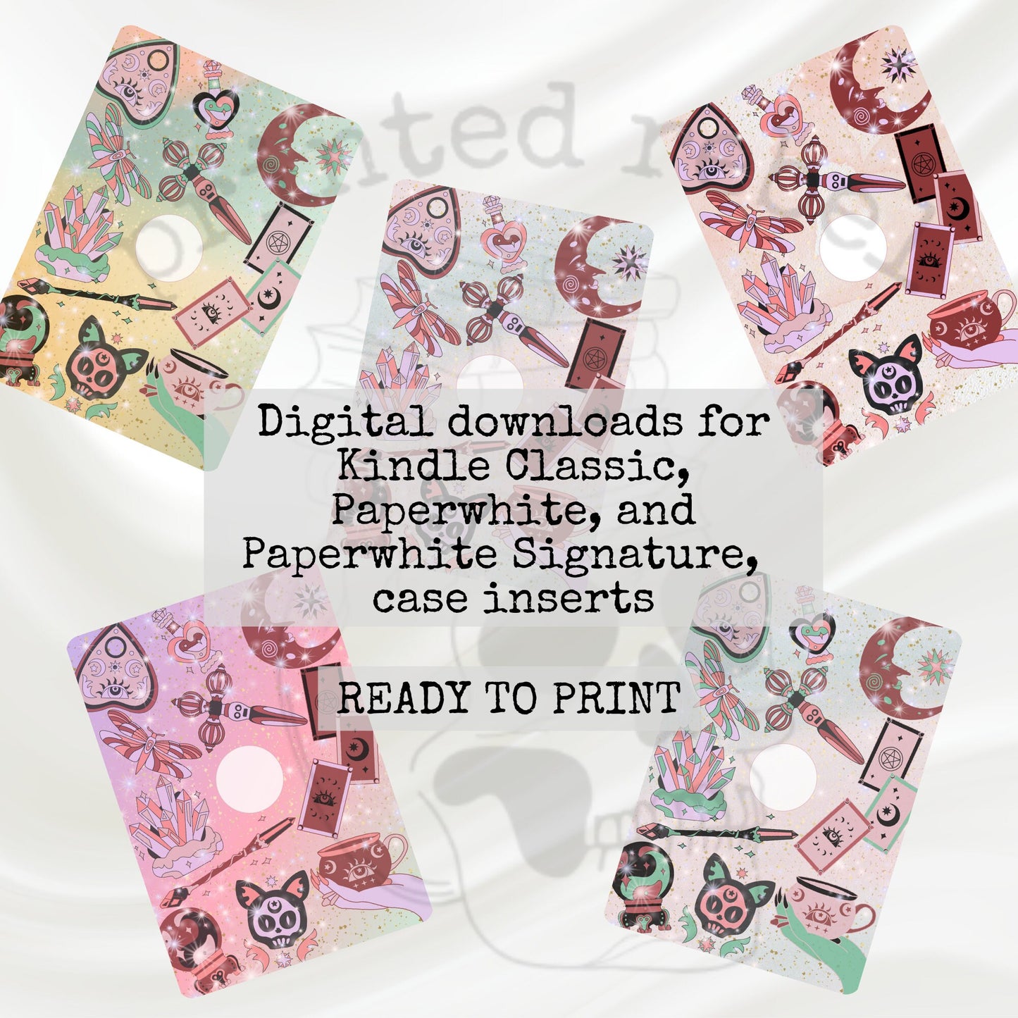 Witch Soul Ereader Case Insert l Digital Download