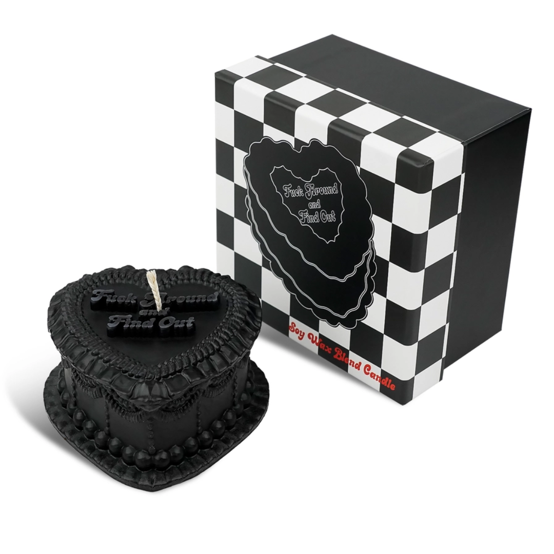 Sarcastic Heart Candle