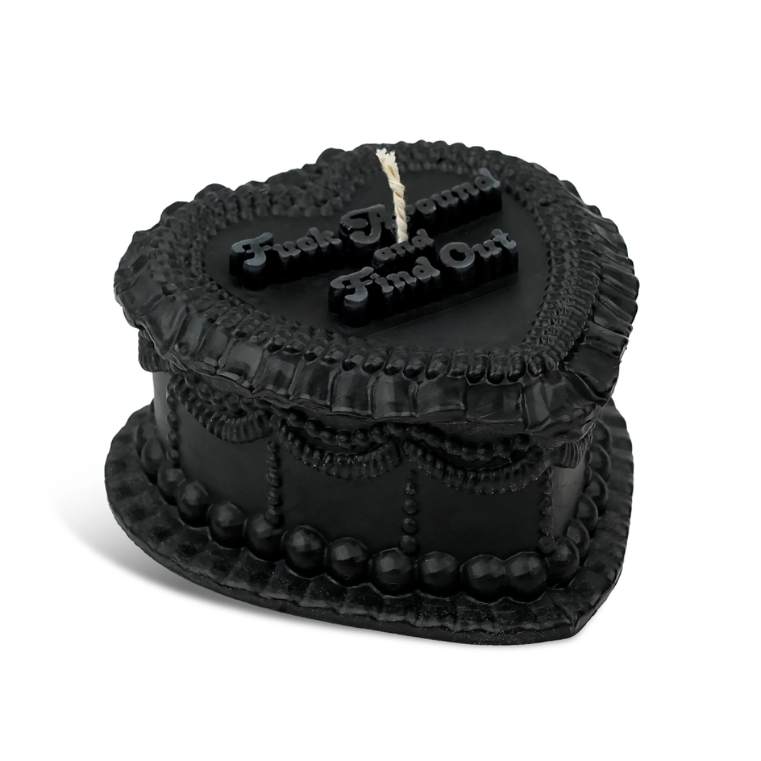 Sarcastic Heart Candle