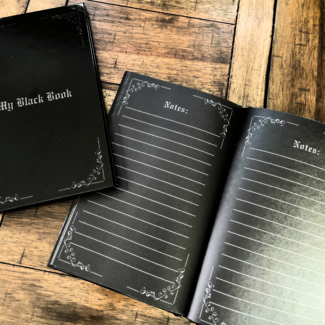 My Black Book l Book Review Journal l Gothic Book Review l Free Shipping