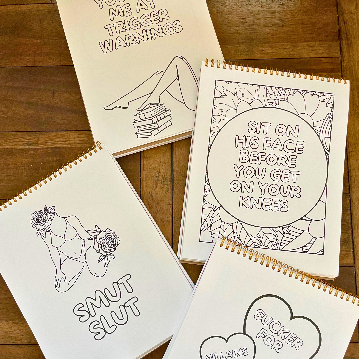 Special Edition: The Girlie Spicy Book Reader Coloring Book l Adult Coloring Books l Dark Romance Reader Gifts
