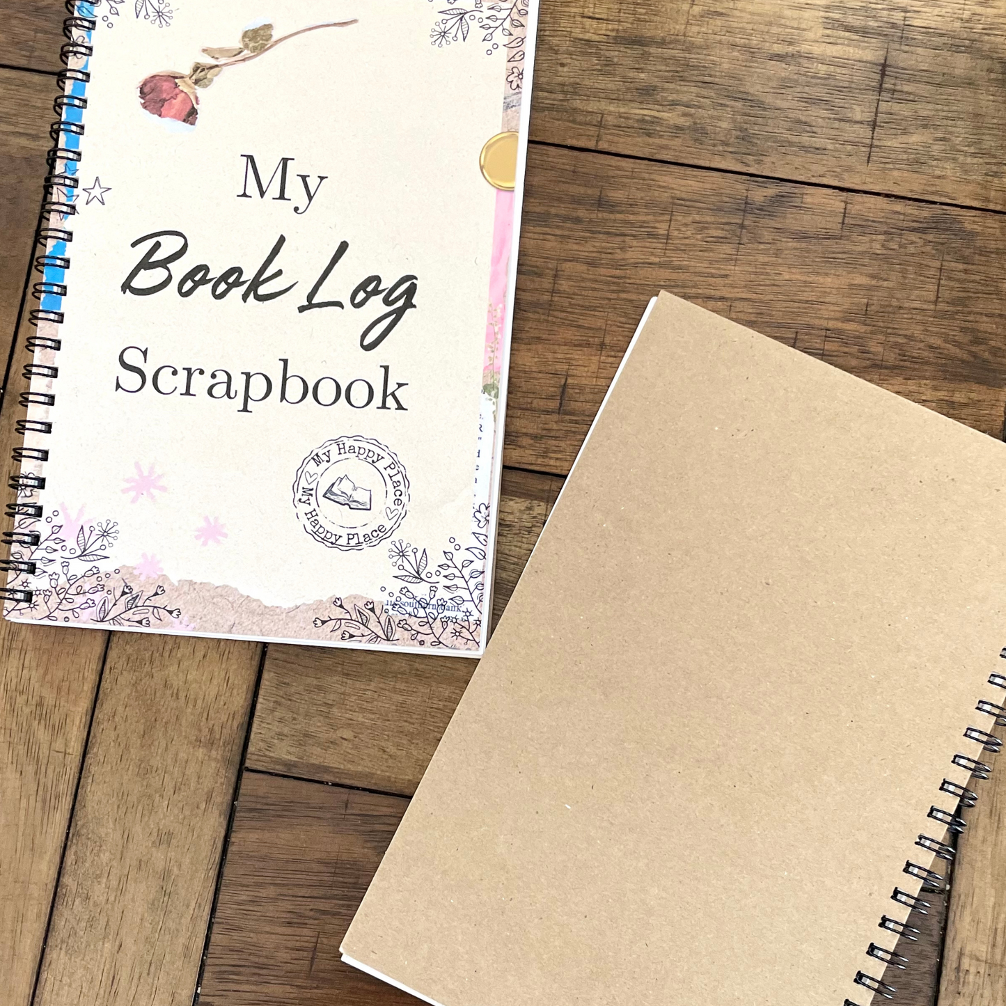 My Book Log Scrapbook for Book Readers l Book Tracking l Spicy Readers l Stationary Gifts