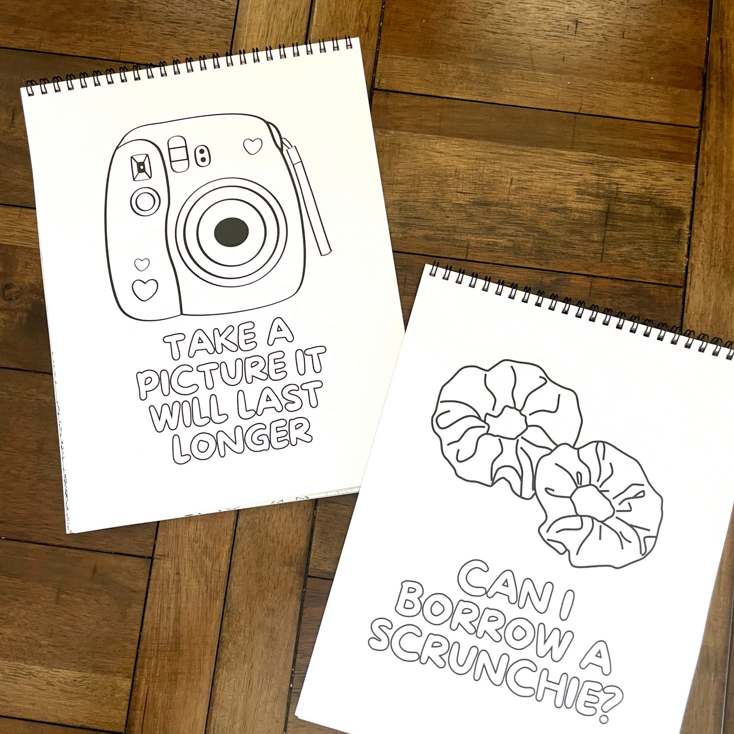 The 90s Girlie Coloring Book l Adult Coloring Books