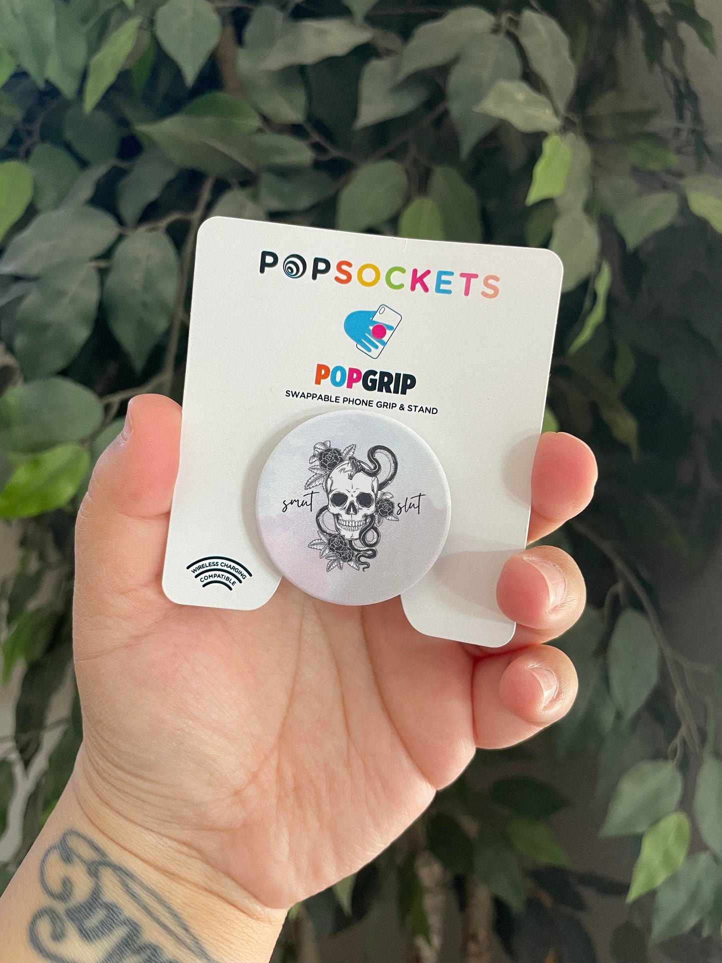 Spicy Bookish Swappable PopSocket for Smut Reader l Spicy Book Readers Gift for Bookworm l E-Reader Accessories l Kindle Reader l Book Popsocket l Phone Stand