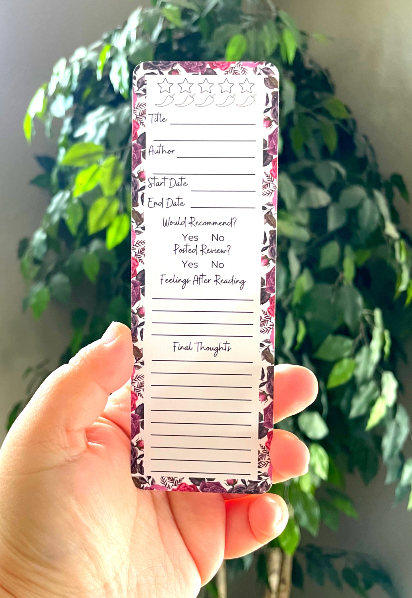 Book Review Bookmarks l Stationary Gifts