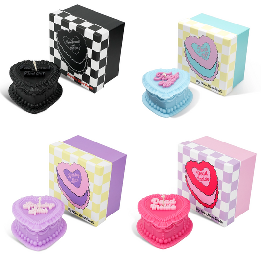 Sarcastic Heart Candle