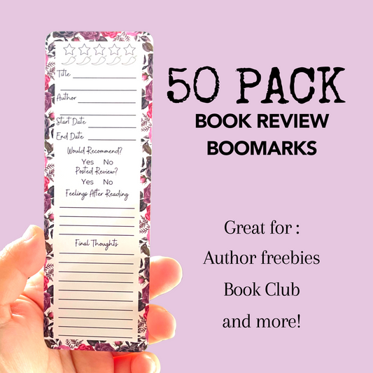 Book Review Bookmarks l Stationary Gifts